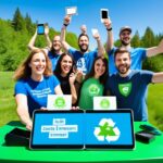 Community Engagement Phone Tablet Recycling