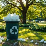 can you put polystyrene in recycling bin