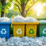 can you put shredded paper in recycling