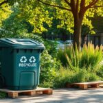 can you put wood in a recycle bin