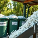 can you recycle shredding