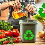 how to recycle used cooking oil
