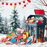 where to recycle xmas cards