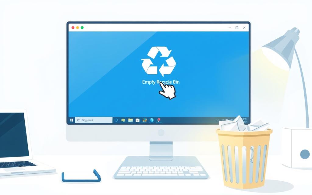 Emptying Recycle Bin