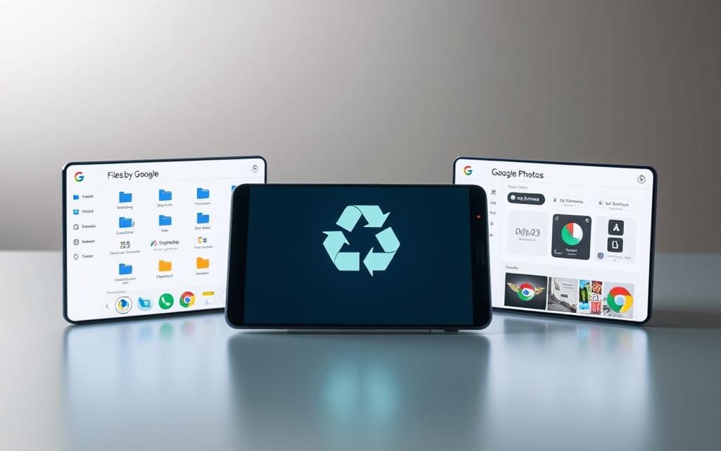 Files by Google and Google Photos Trash management