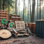 can wood go in the recycle bin