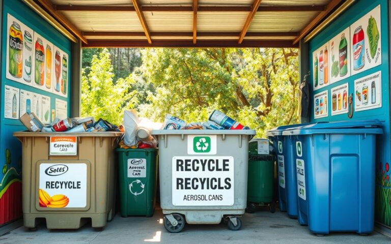 how do you recycle aerosol cans