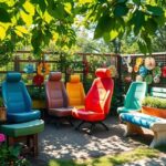 how to recycle old car seats