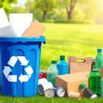 what goes into the blue recycling bin