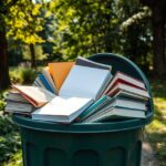 can i put books in the recycling bin