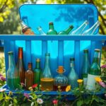 can i put glass in recycle bin