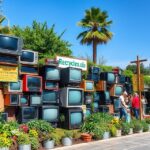 how to recycle old tv