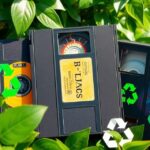how to recycle vcr tapes