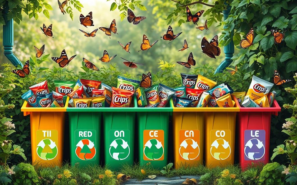 can crisp packets be recycled