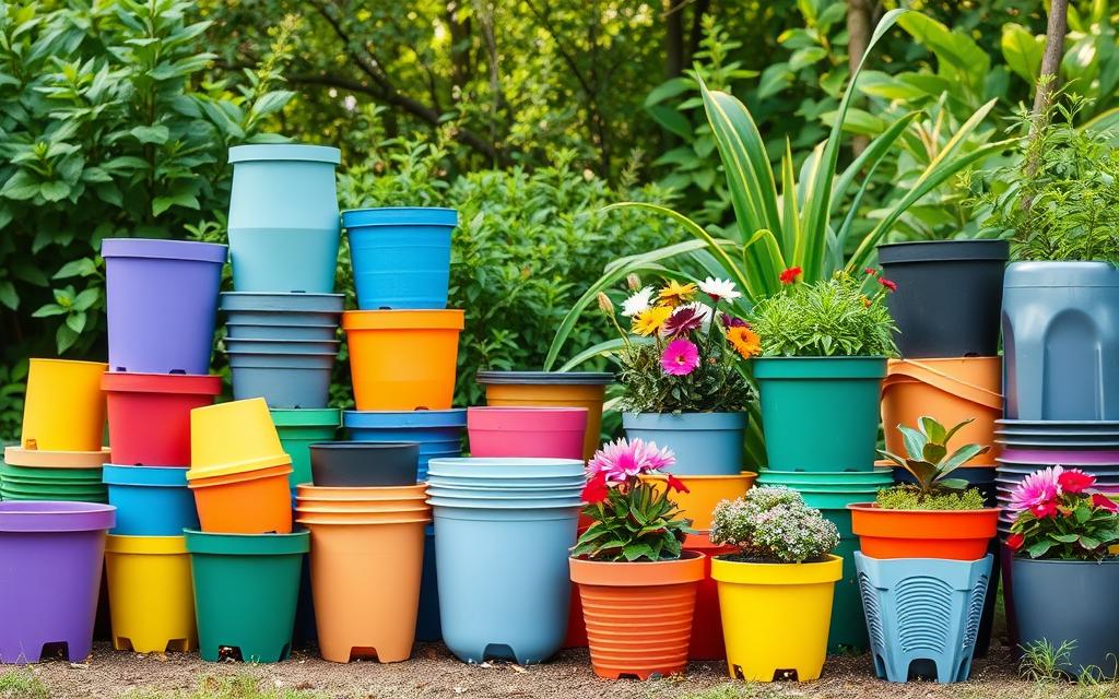 can plastic plant pots be recycled