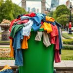 can you put clothes in the recycling bin uk