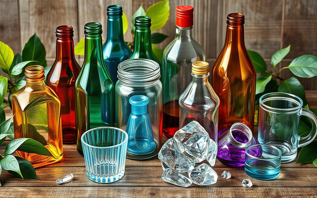 recyclable glass items