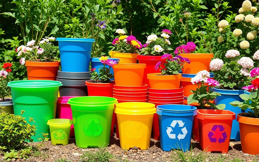recyclable plastic pots