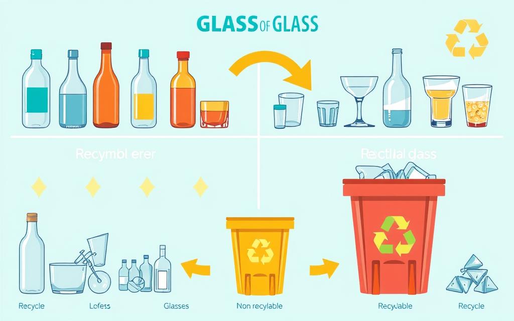 can glassware be recycled