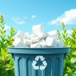 can i put polystyrene in my recycling bin