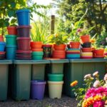 can plastic flower pots be recycled