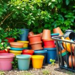 can you recycle plastic plant pots