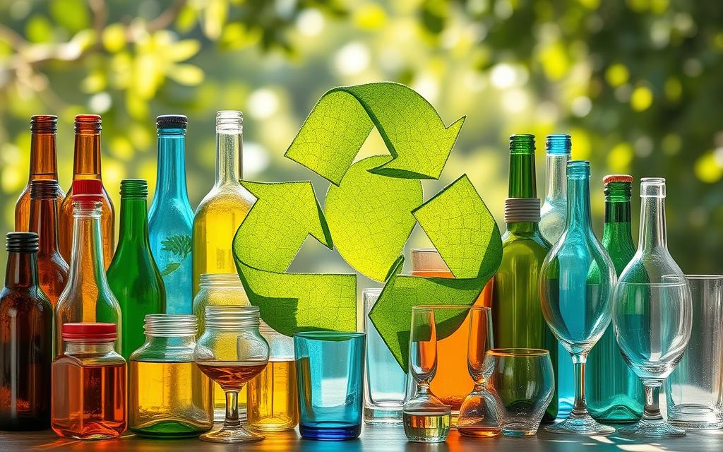 recyclable glassware
