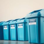 recycling bins at tesco