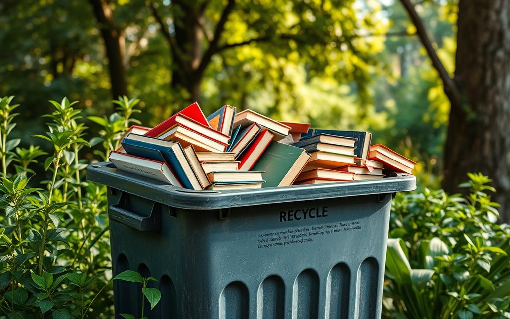 recycling books