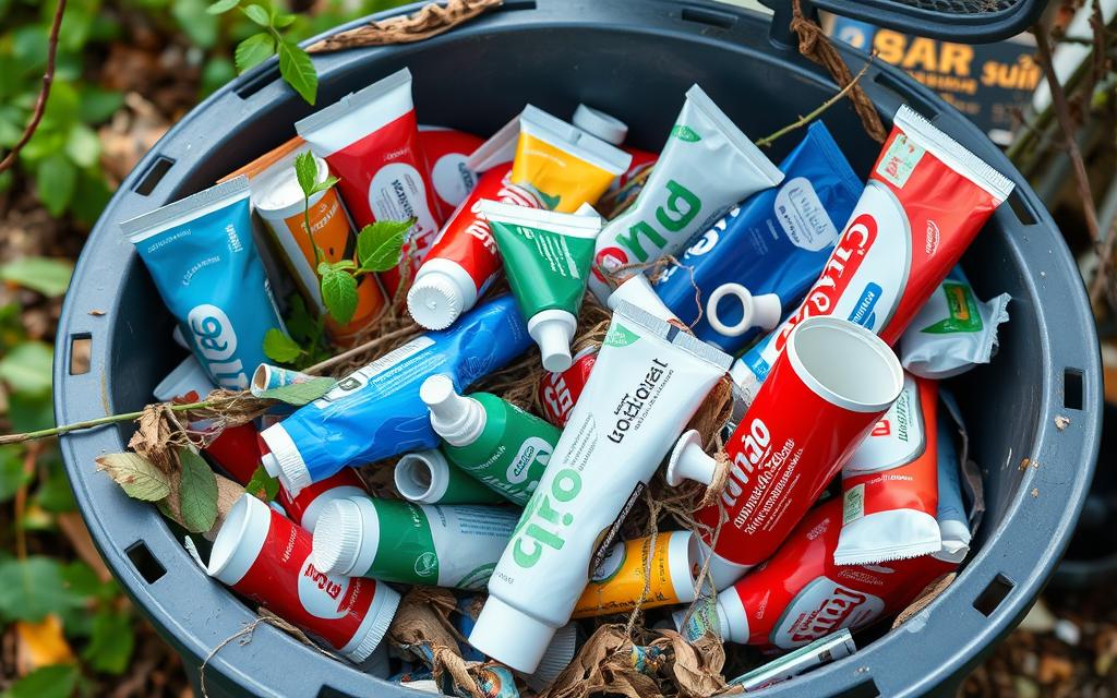 recycling challenges for toothpaste tubes