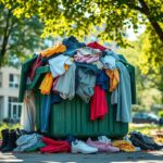can you put clothes in the recycle bin