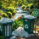 how do you recycle shredded paper