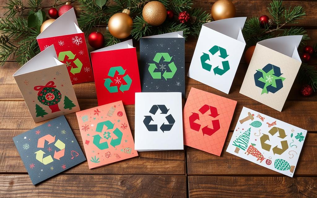 recyclable Christmas cards