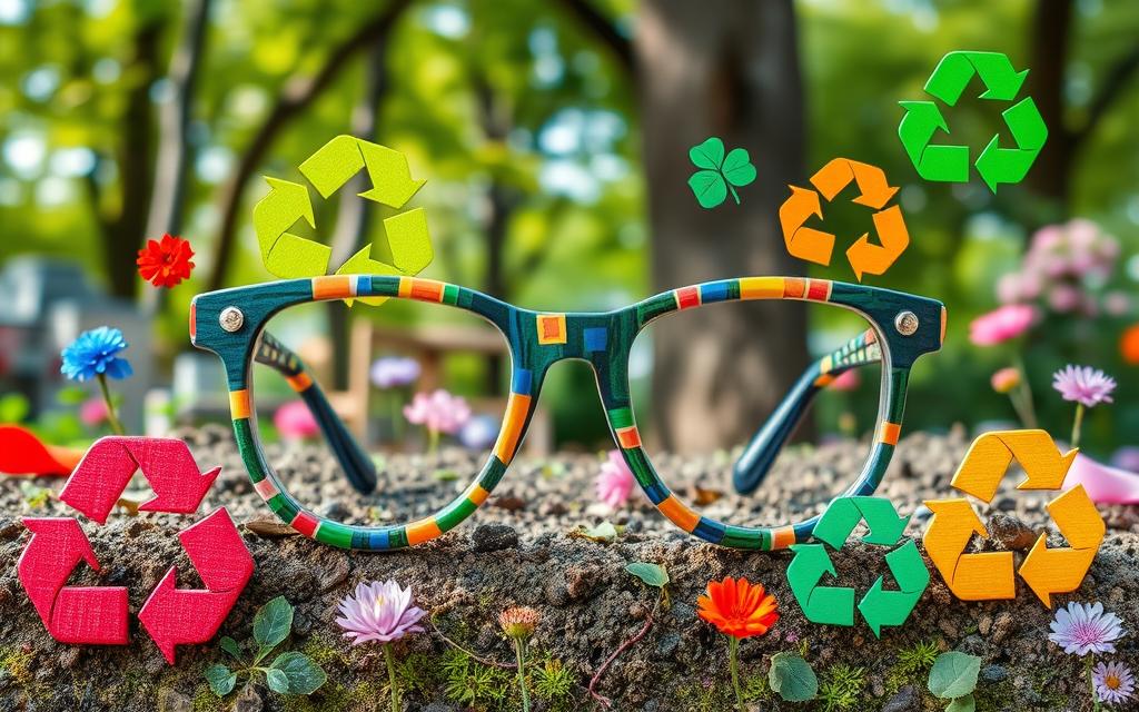 recycling eyeglasses