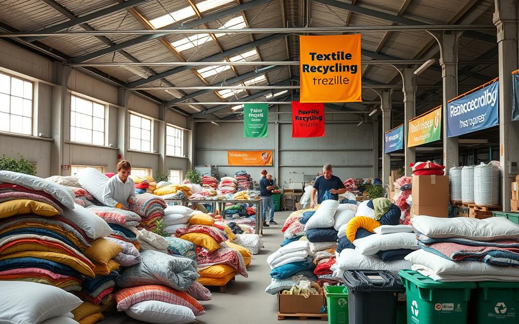 textile recycling centres UK
