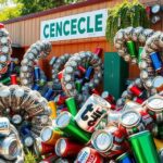 what metal is commonly recycled from drinks cans
