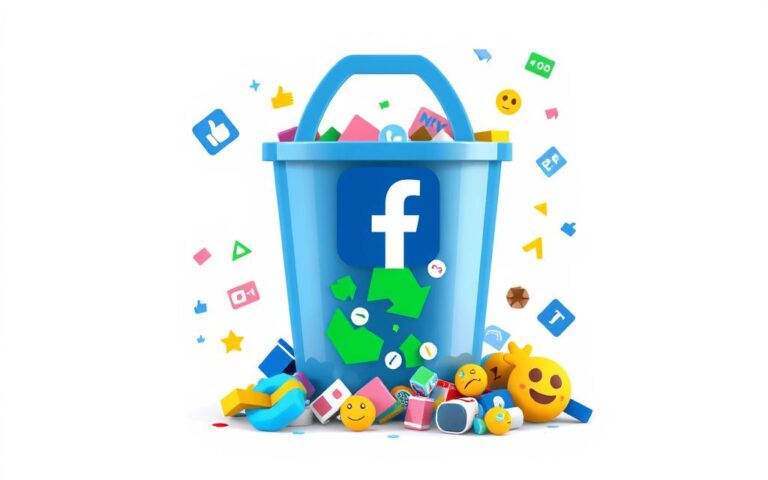 where is the recycling bin on facebook