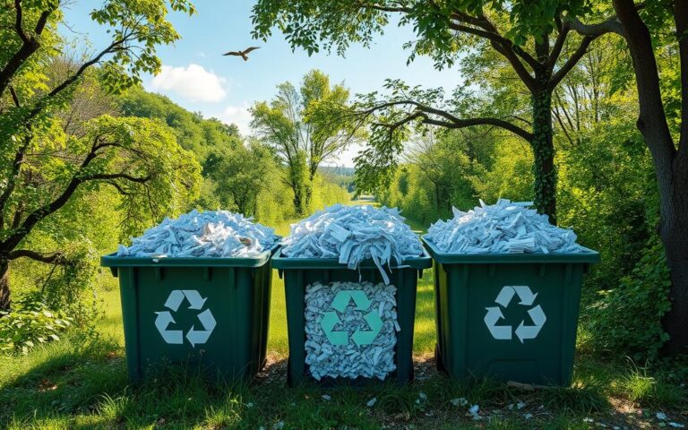where to recycle shredded paper