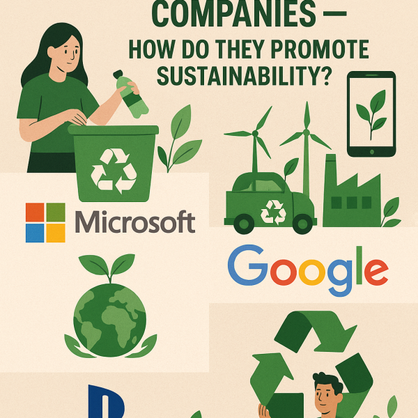 Recycling in Big Tech & Gaming Companies – How Do They Promote Sustainability?
