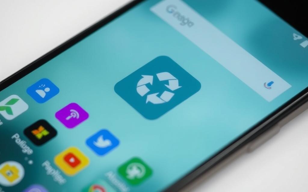 access recycle bin Android