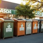 asda clothes recycling bins