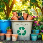 can you recycle plant pots