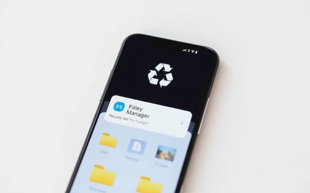 default file manager recycling bin