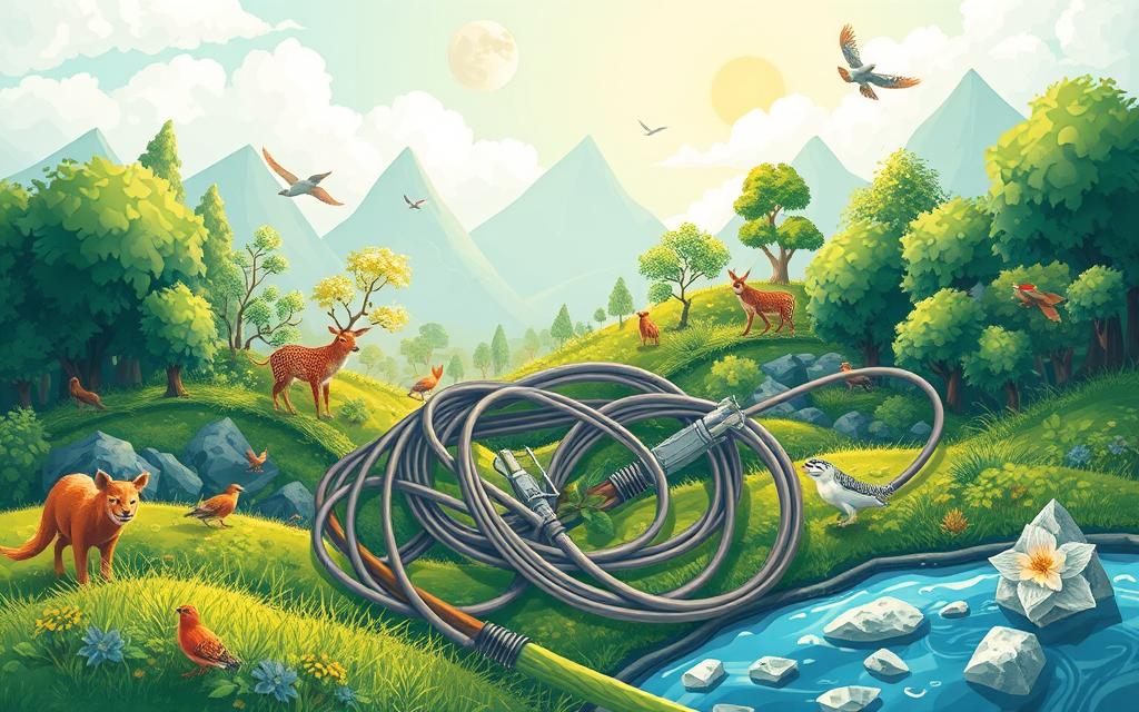 environmental impact of recycling cables