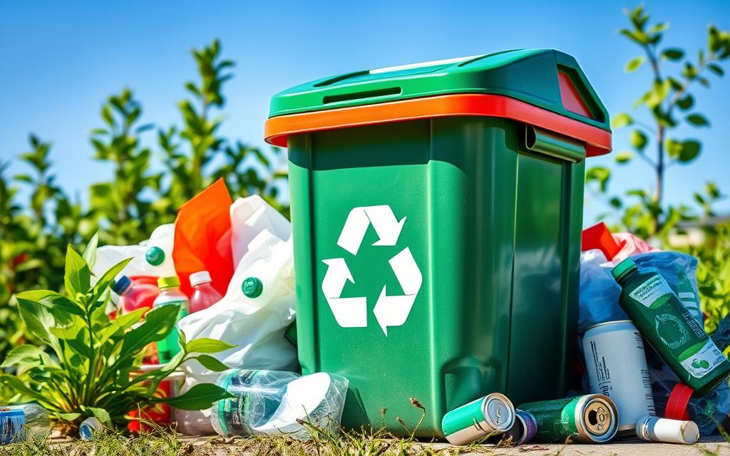 how do i get a recycling bin