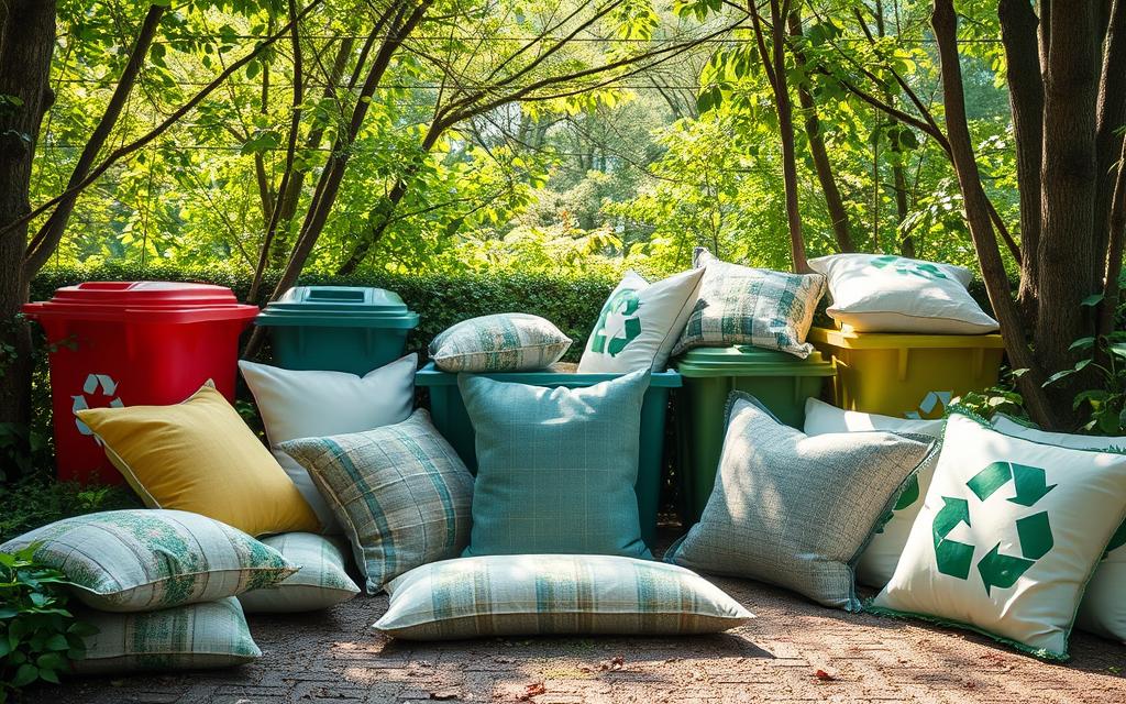 recycling options for pillows