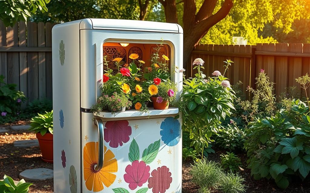 upcycling refrigerator creative recycling ideas