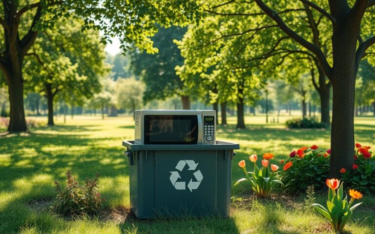 where to recycle microwave for free