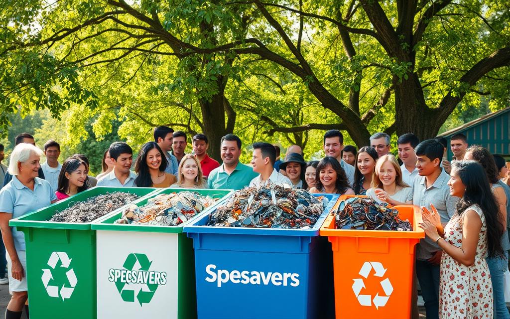 Specsavers recycling programme