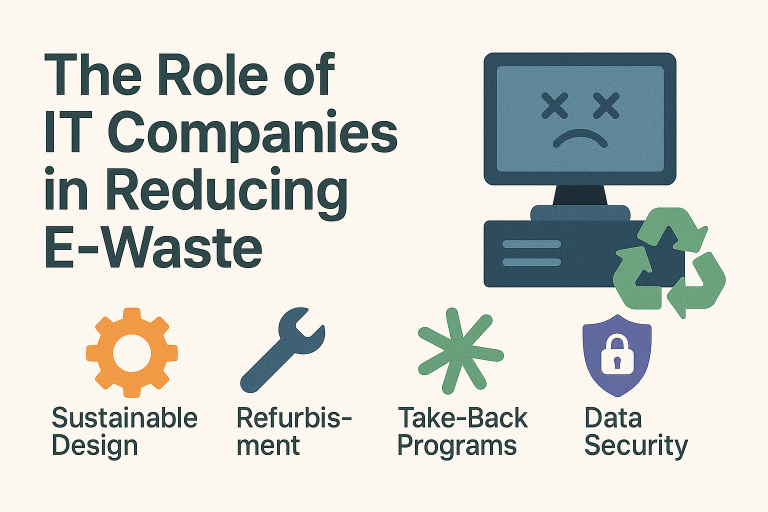 Discover how UK IT leaders slash e-waste through modular design, take-back schemes, and circular economy models. Stats, policies, and success stories inside.